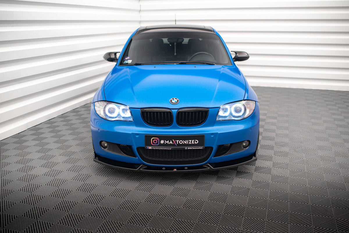 Maxton Design Front Splitter V.2, BMW 1 M-Pack E87 / E81 Facelift