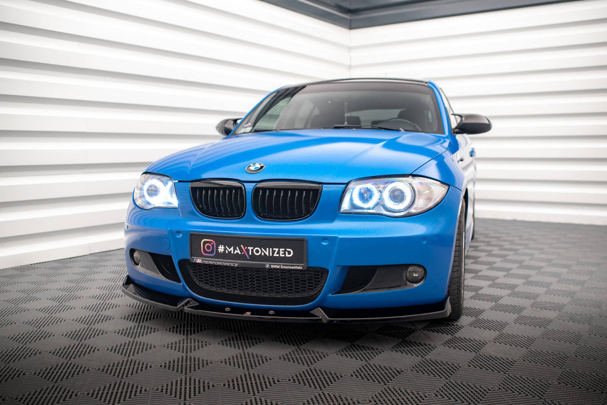 Maxton Design Front Splitter V.2, BMW 1 M-Pack E87 / E81 Facelift