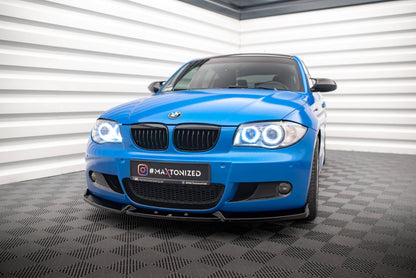 Maxton Design Front Splitter V.2, BMW 1 M-Pack E87 / E81 Facelift