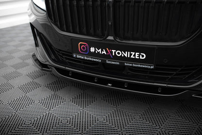Maxton Design Front Splitter V.2, BMW 7 G11 / G12 Facelift