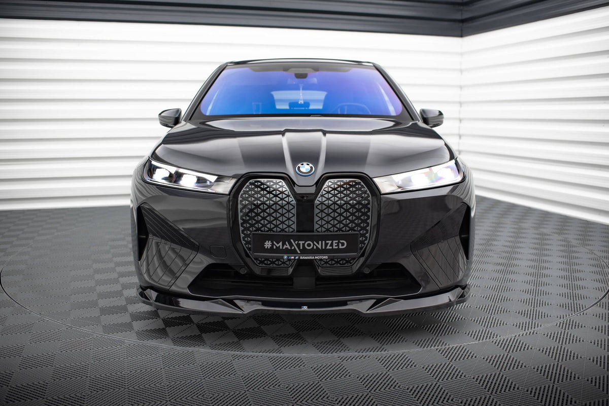 Maxton Design Front Splitter V.2, BMW iX M-Pack i20