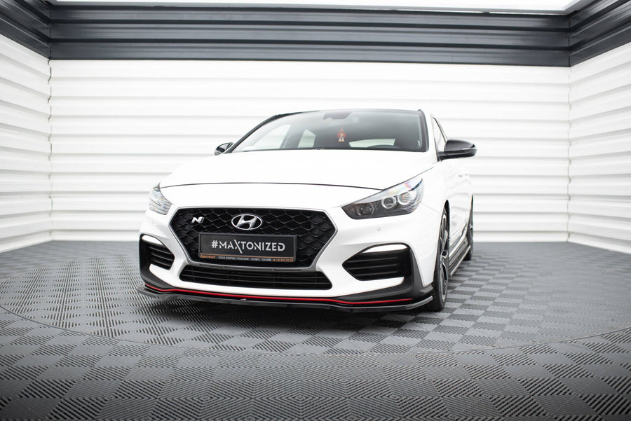 Front Splitter V.1 für Hyundai I30 N Mk3 Hatchback / Fastback (Maxton Design)