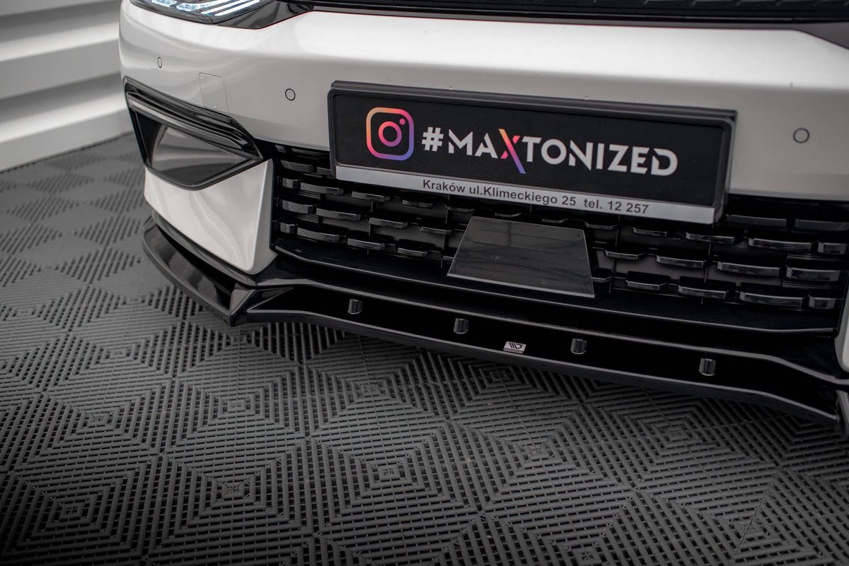 Maxton Design Front Splitter V.2, Kia EV6 GT-Line Mk1