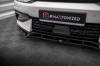Maxton Design Front Splitter V.2, Kia EV6 GT-Line Mk1