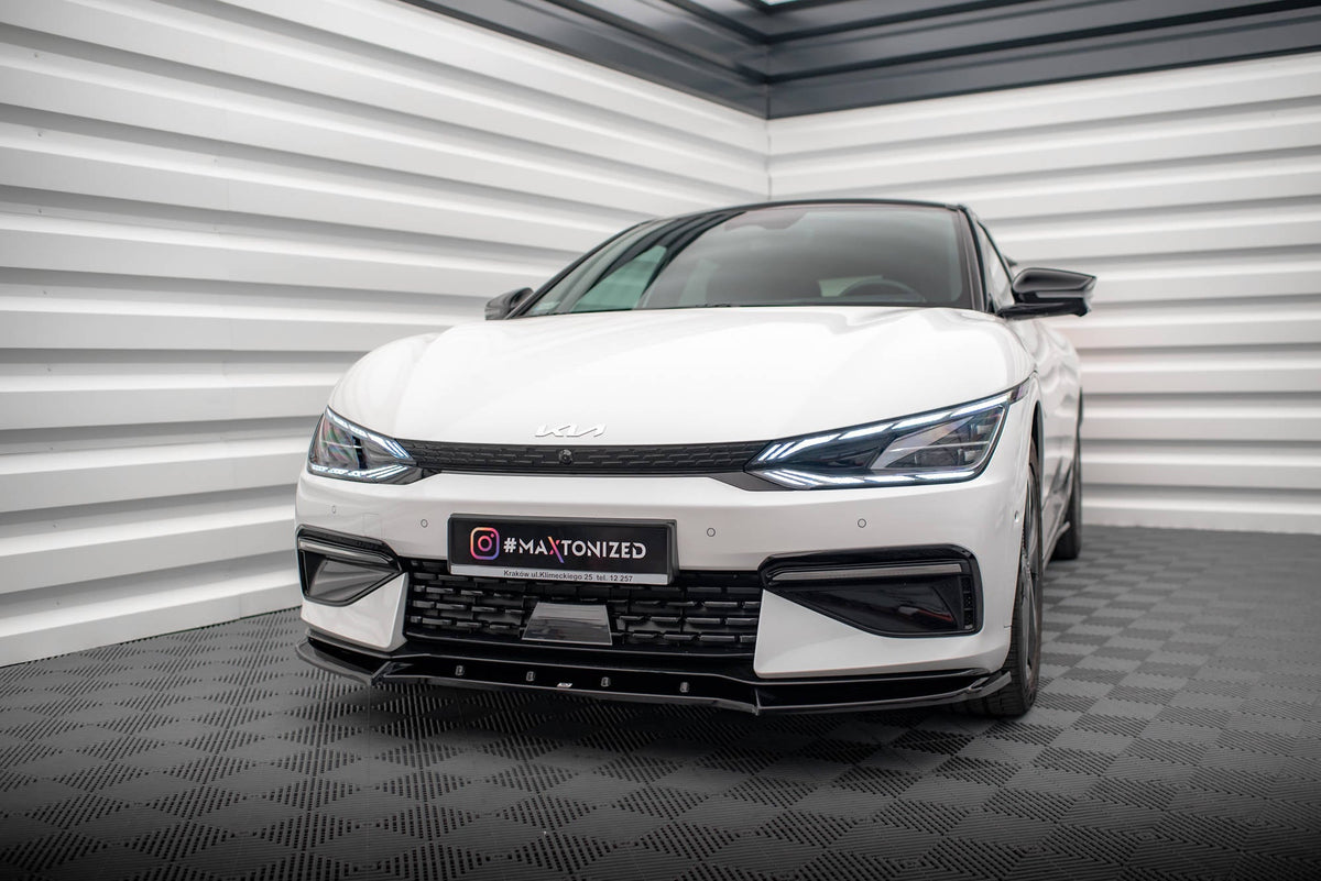 Maxton Design Front Splitter V.2, Kia EV6 GT-Line Mk1