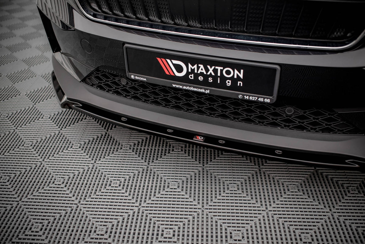 Maxton Design Front Splitter V.2, Skoda Enyaq iV