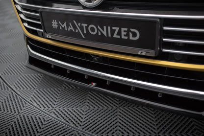Maxton Design Front Splitter V.2, Volkswagen Arteon R-Line Sedan / Shooting Brake Mk1