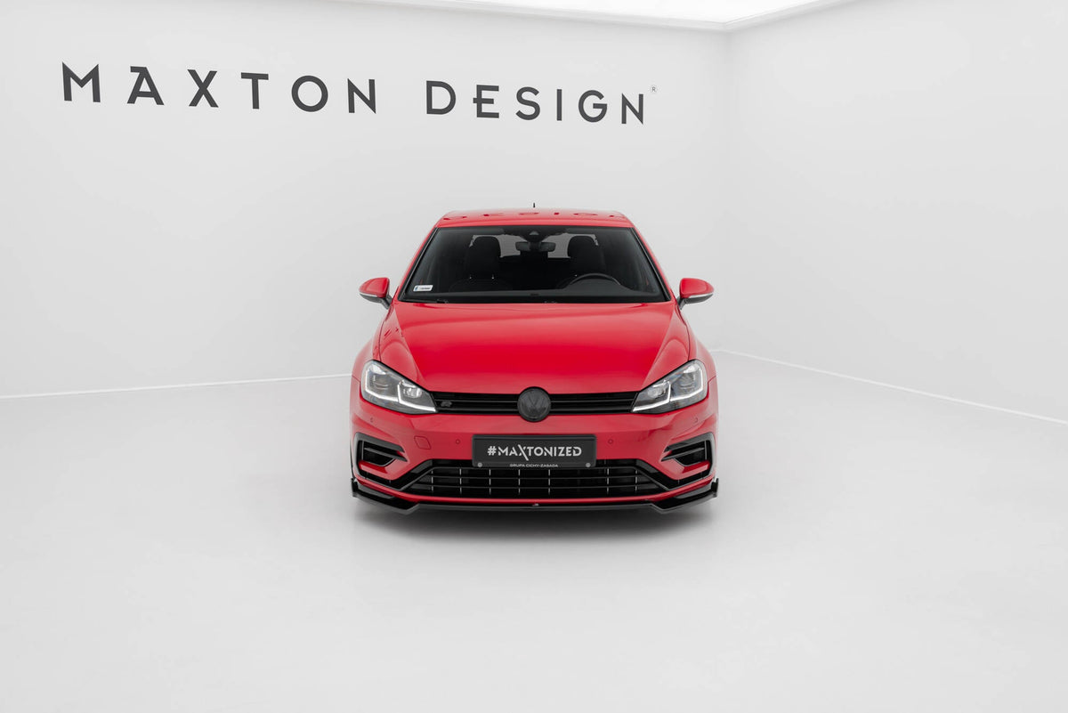 Maxton Design Front Splitter, Volkswagen Golf R / R-Line Mk7.5