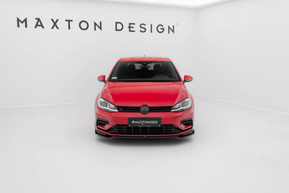 Maxton Design Front Splitter, Volkswagen Golf R / R-Line Mk7.5