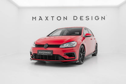 Maxton Design Front Splitter, Volkswagen Golf R / R-Line Mk7.5