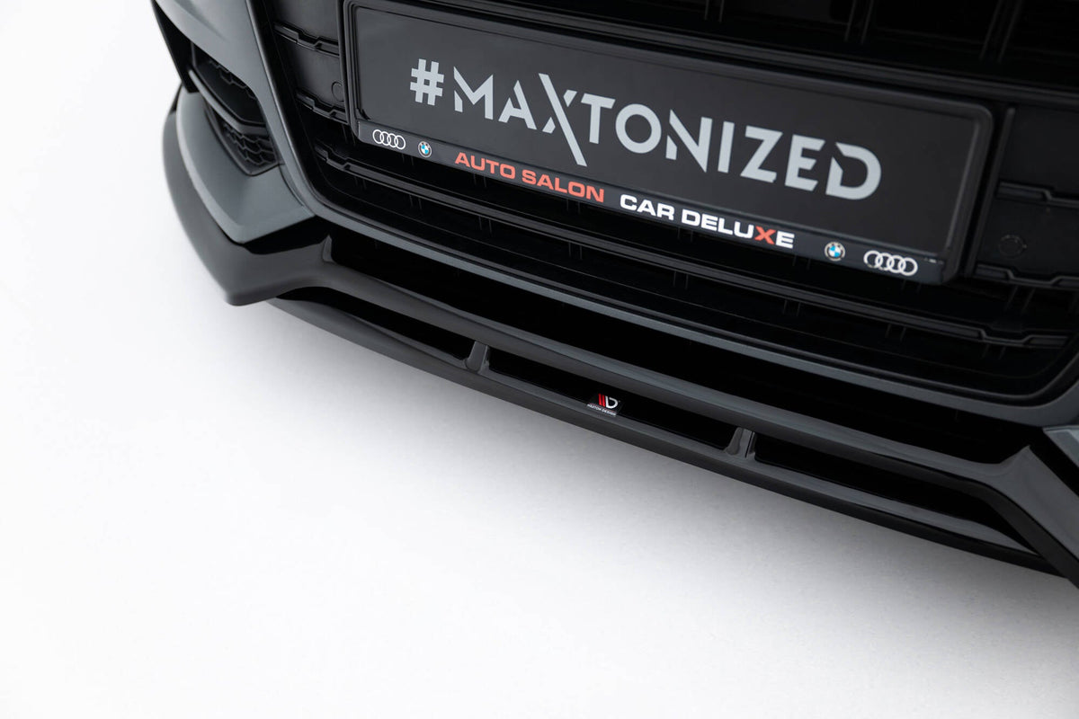 Maxton Design Front Splitter, Audi A6 / A6 S-line / S6 C7 facelift