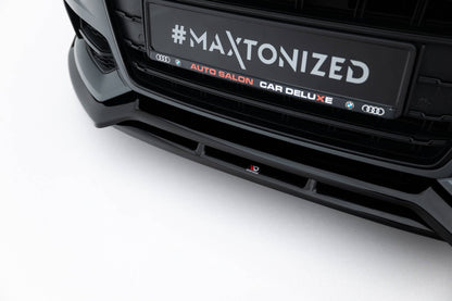 Maxton Design Front Splitter, Audi A6 / A6 S-line / S6 C7 facelift