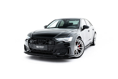 Maxton Design Front Splitter, Audi A6 S-line / S6 C8 / C8 facelift