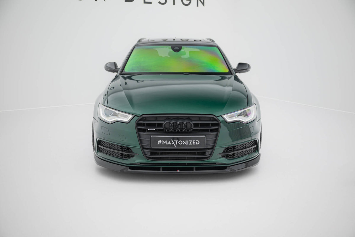 Maxton Design Front Splitter, Audi A6 S-line / S6 C7
