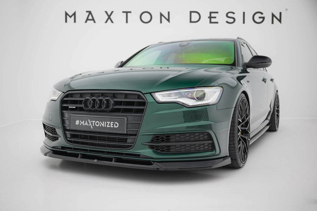 Maxton Design Front Splitter, Audi A6 S-line / S6 C7