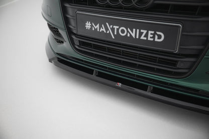 Maxton Design Front Splitter, Audi A6 S-line / S6 C7