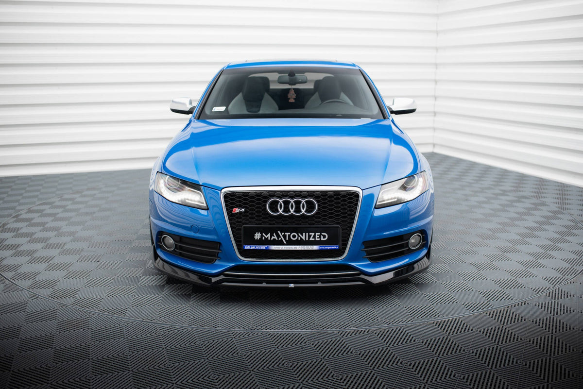 Maxton Design Front Splitter V.2, Audi S4 / A4 S-Line B8