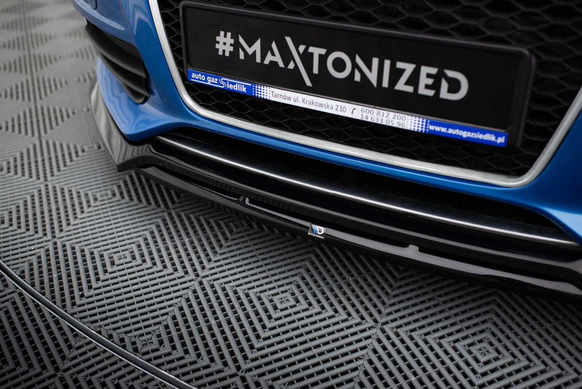 Maxton Design Front Splitter V.2, Audi S4 / A4 S-Line B8