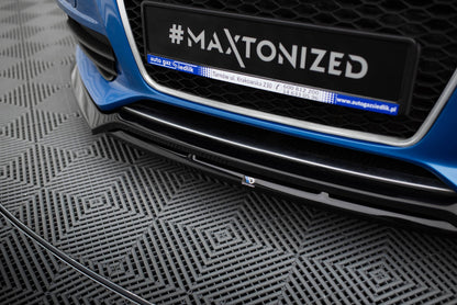 Maxton Design Front Splitter V.2, Audi S4 / A4 S-Line B8