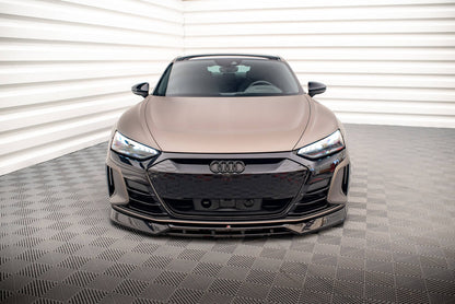 Maxton Design Front Splitter V.3, Audi e-Tron GT / RS GT Mk1