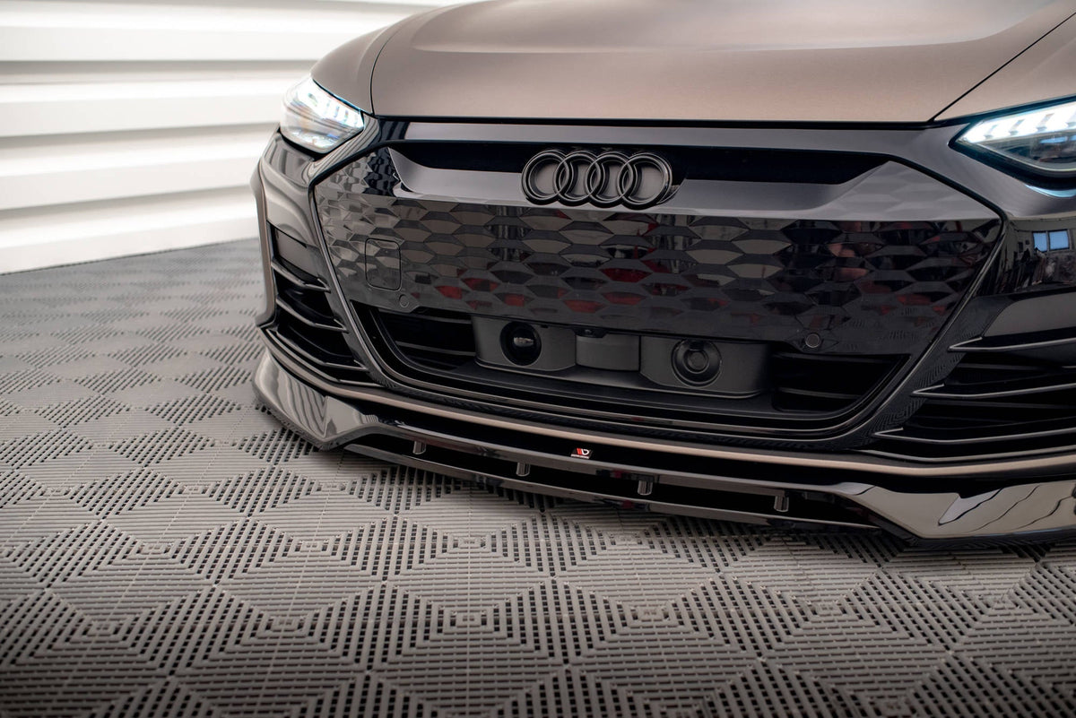 Maxton Design Front Splitter V.3, Audi e-Tron GT / RS GT Mk1