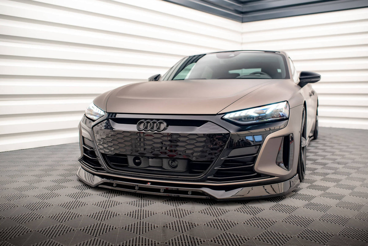 Maxton Design Front Splitter V.3, Audi e-Tron GT / RS GT Mk1