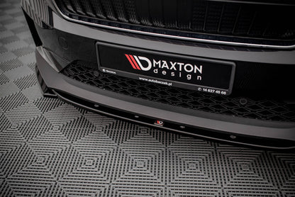 Maxton Design Front Splitter V.3, Skoda Enyaq iV