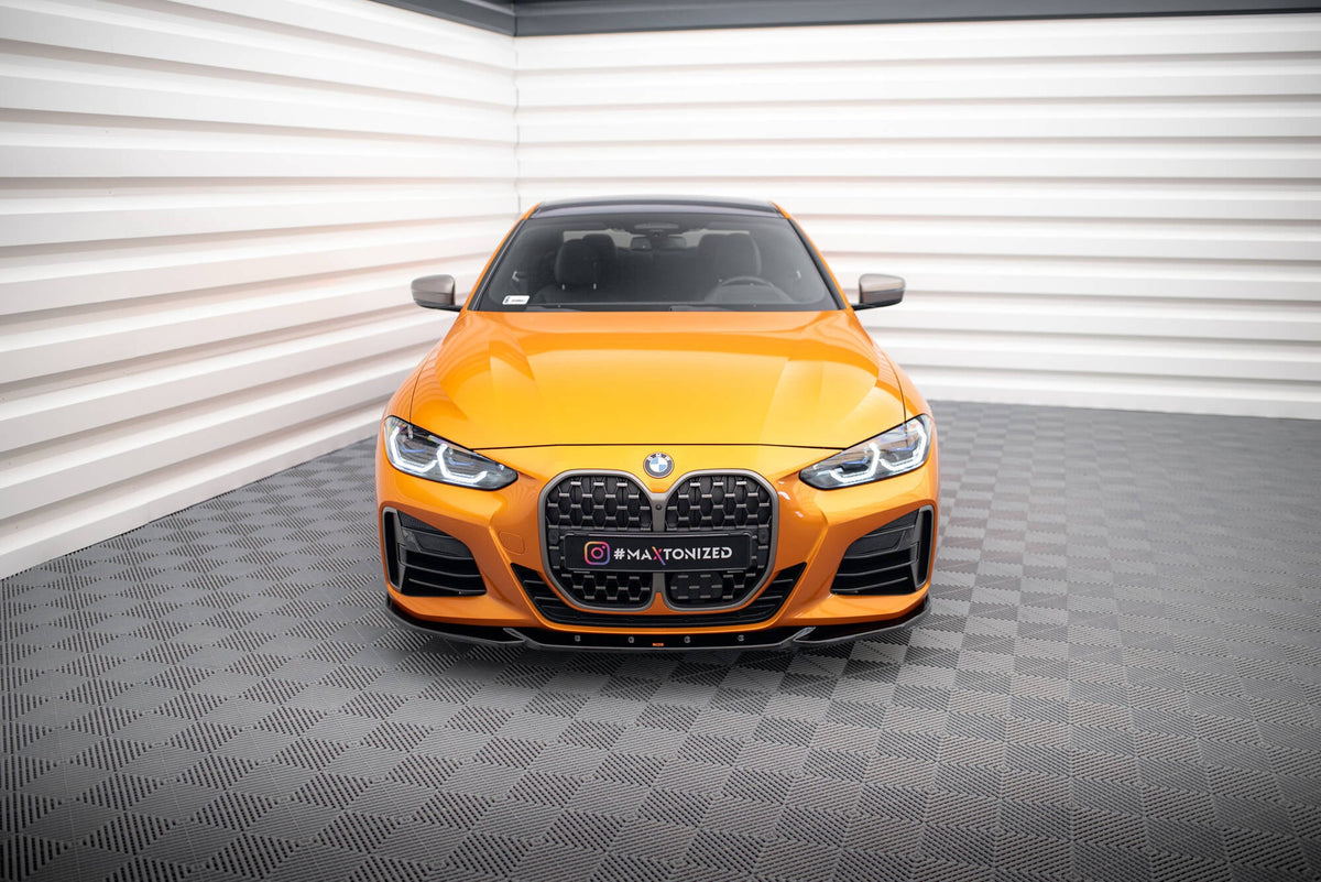 Maxton Design Front Splitter V.4, BMW 4 M-Pack / M440i G22 / G23 / G22 Facelift / G23 Facelift
