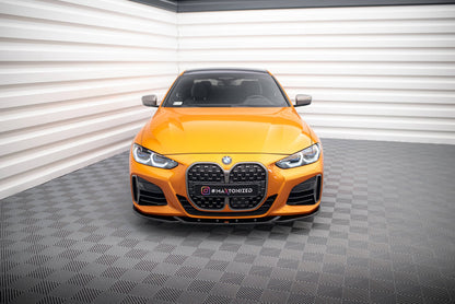 Maxton Design Front Splitter V.4, BMW 4 M-Pack / M440i G22 / G23 / G22 Facelift / G23 Facelift