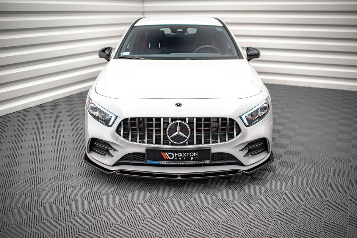 Maxton Design Front Splitter, Mercedes-Benz A-Klasse AMG Line / A 35 W177