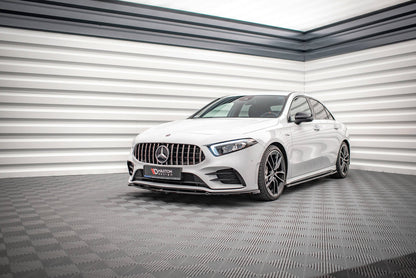 Maxton Design Front Splitter, Mercedes-Benz A-Klasse AMG Line / A 35 W177