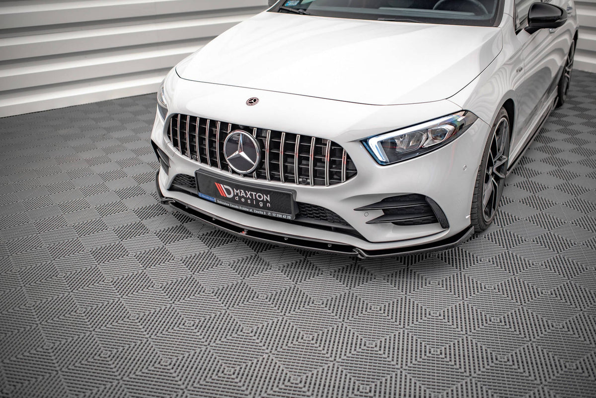 Maxton Design Front Splitter, Mercedes-Benz A-Klasse AMG Line / A 35 W177