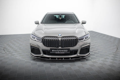 Maxton Design Front Splitter V.5, BMW 7 M-Pack G11 / G12 Facelift