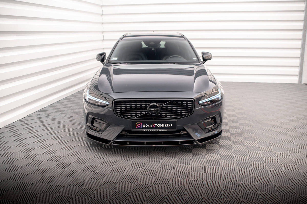 Maxton Design Front Splitter, Volvo V90 / S90 R-Design Mk2
