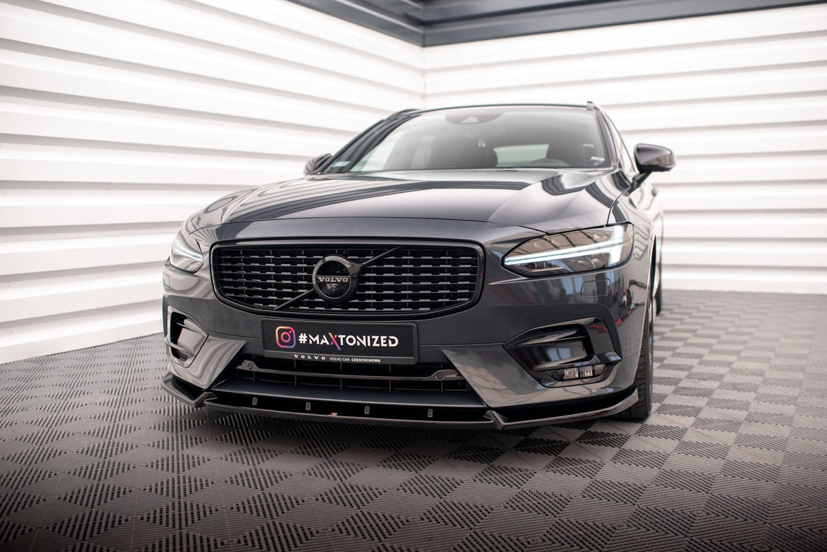 Maxton Design Front Splitter, Volvo V90 / S90 R-Design Mk2