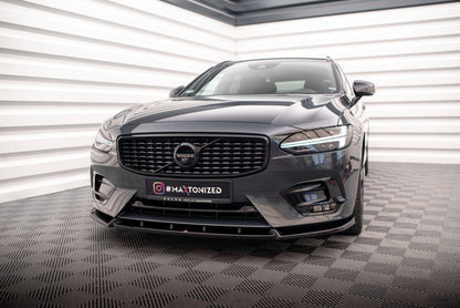 Maxton Design Front Splitter, Volvo V90 / S90 R-Design Mk2