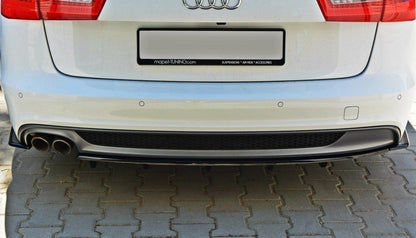 Maxton Design Rear Splitter, Audi A6 S-line Avant C7