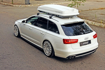 Maxton Design Rear Splitter, Audi A6 S-line Avant C7