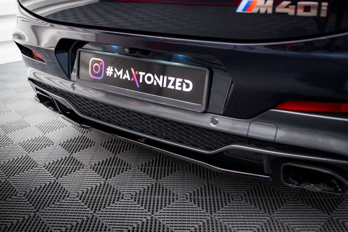 Maxton Design Rear Splitter V.1, BMW X4 M40i G02