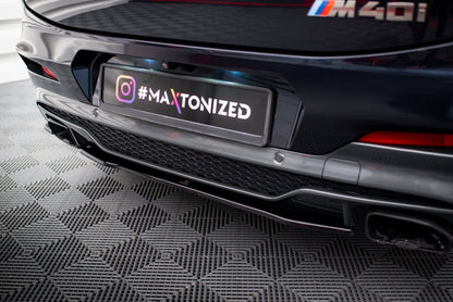 Maxton Design Rear Splitter V.1, BMW X4 M40i G02