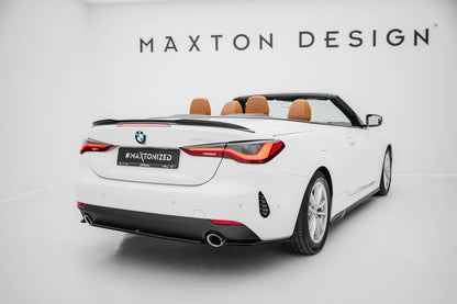 Maxton Design Central Rear Splitter, BMW 4 Coupe / Cabrio G22 / G23