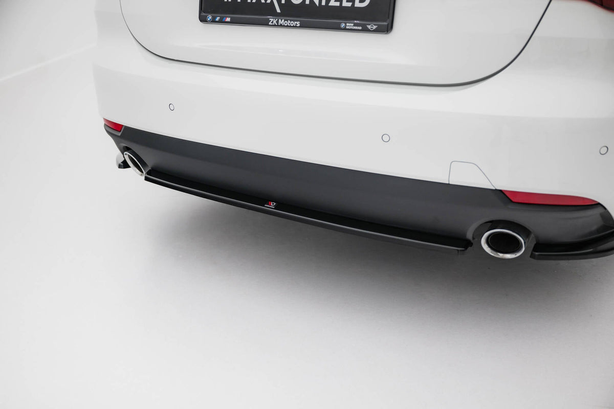 Maxton Design Central Rear Splitter, BMW 4 Coupe / Cabrio G22 / G23