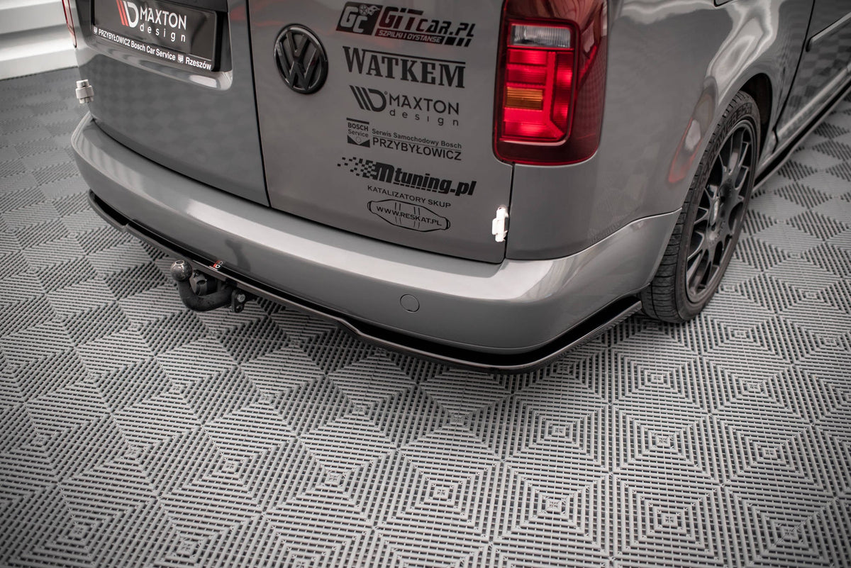 Maxton Design Rear Splitter, Volkswagen Caddy Long Mk3 Facelift