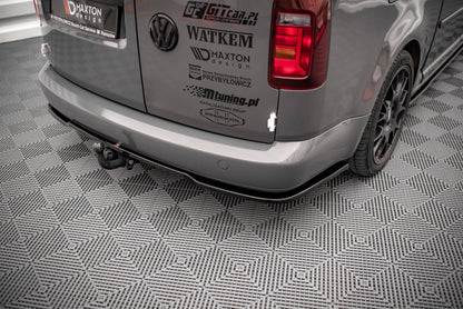 Maxton Design Rear Splitter, Volkswagen Caddy Long Mk3 Facelift