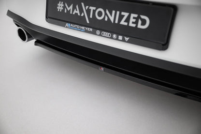 Maxton Design Rear Splitter, Volkswagen Golf GTI Mk8
