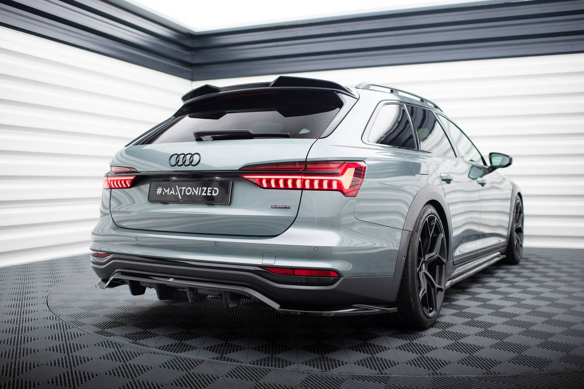 Maxton Design Rear Splitter, Audi A6 Allroad C8