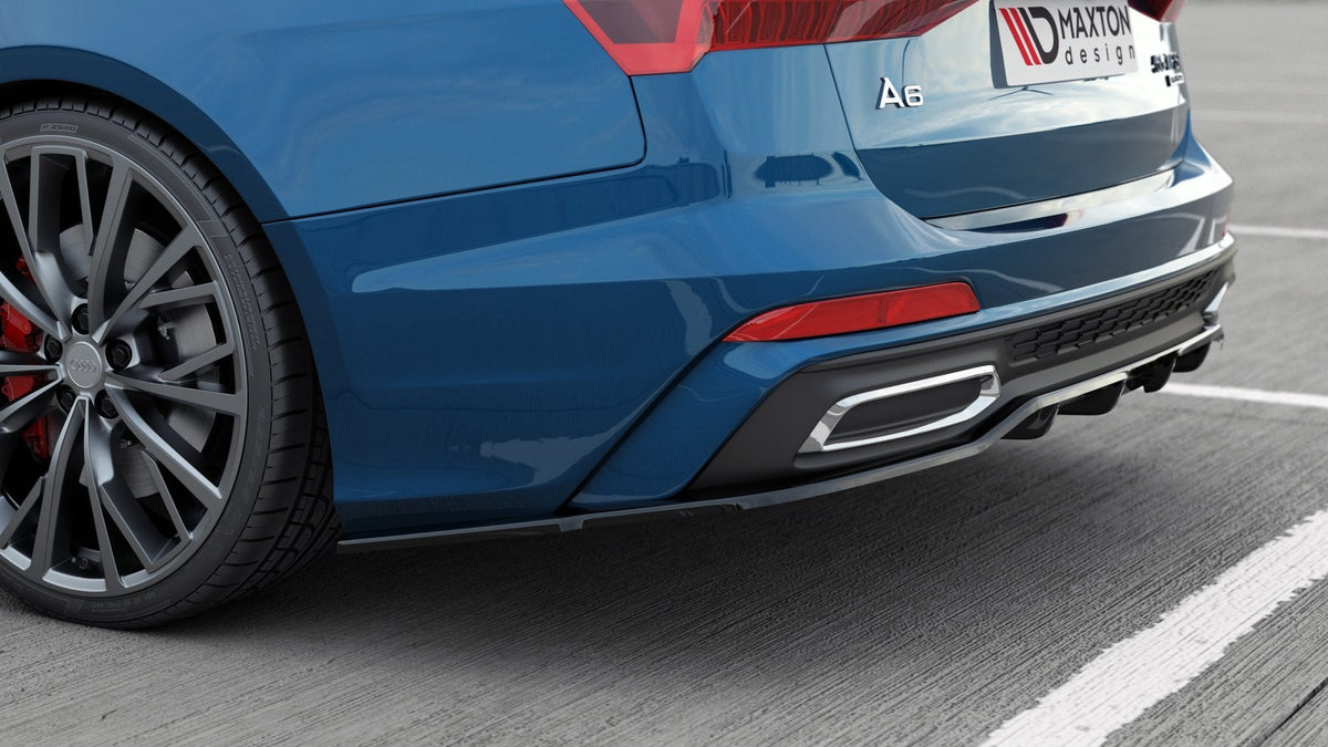 Maxton Design Rear Splitter, Audi A6 S-line / S6 Avant C8