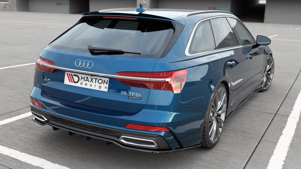 Maxton Design Rear Splitter, Audi A6 S-line / S6 Avant C8