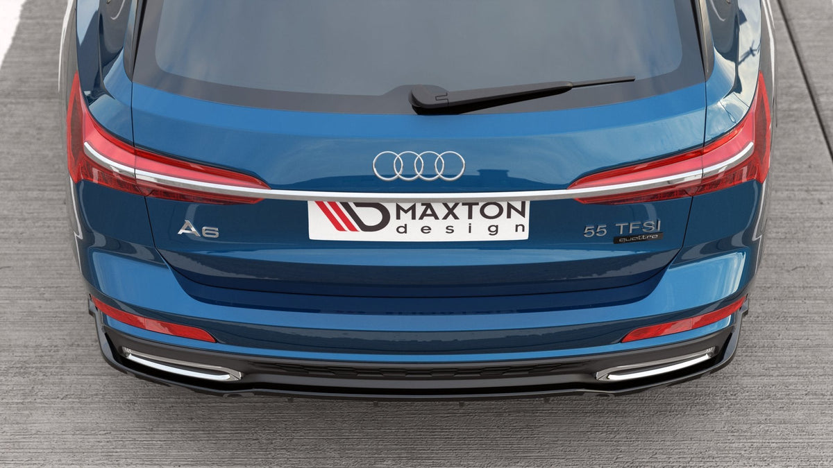 Maxton Design Rear Splitter, Audi A6 S-line / S6 Avant C8