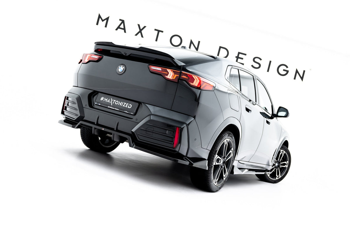 Maxton Design Rear Splitter (With Vertical Bars), BMW X2 M-Pack / iX2 U10